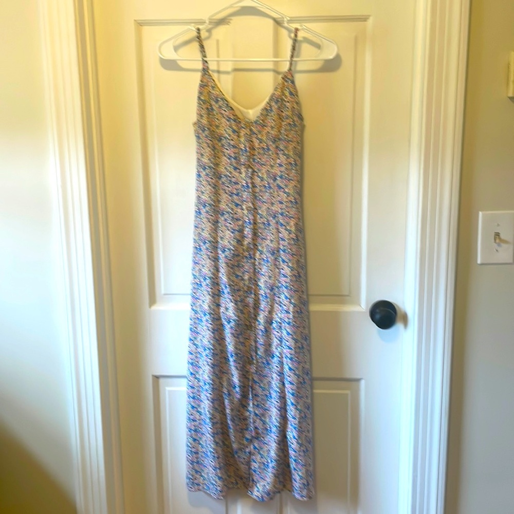 Floral dress, sienna sky